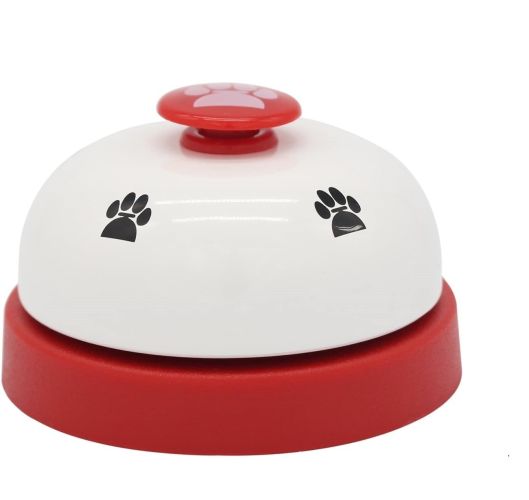 Pet Training Bell Clicker with Non Skid Base, Pet Potty Training Clock, Communication Tool Cat Interactive Device Pet Training Bell Clicker with Non Skid Base, Pet Potty Training Clock, Communication Tool Cat Interactive Device